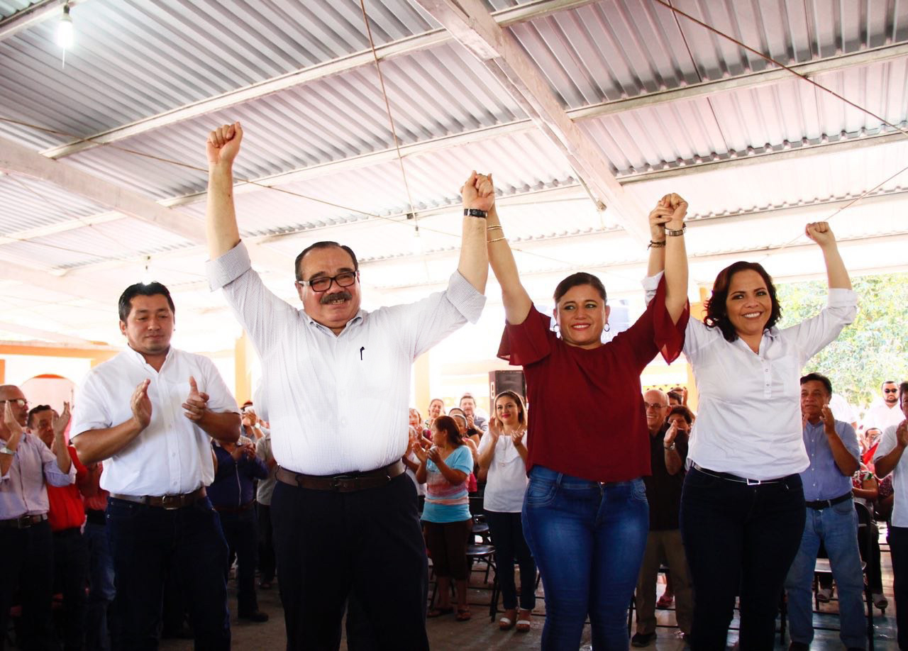 Ramírez Marín recibe el respaldo de priistas de la zona henequenera