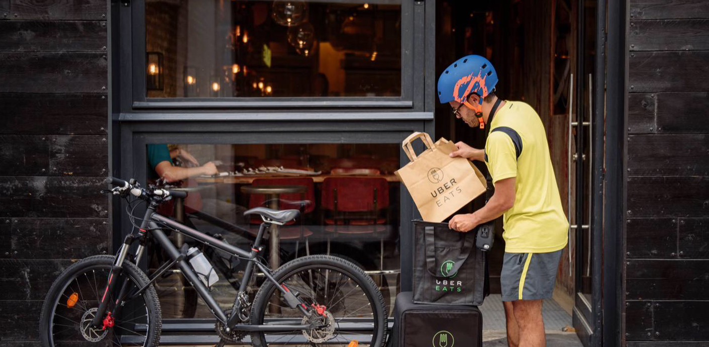 En bicicleta entregará Uber comida en Mérida