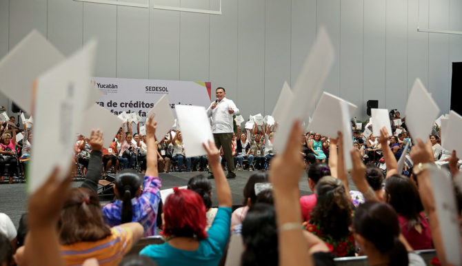 Créditos Sociales, valiosa oportunidad para las mujeres yucatecas