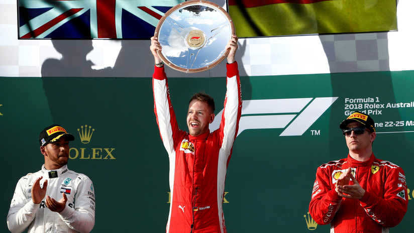 Sebastian Vettel gana el primer Gran Premio de Fórmula 1