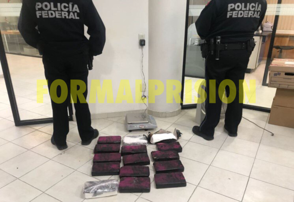 Gracias a un pitazo, cae yucateco con 70 kilos de droga