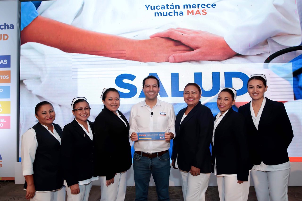 «La salud en Yucatán no puede esperar”: Vila Dosal