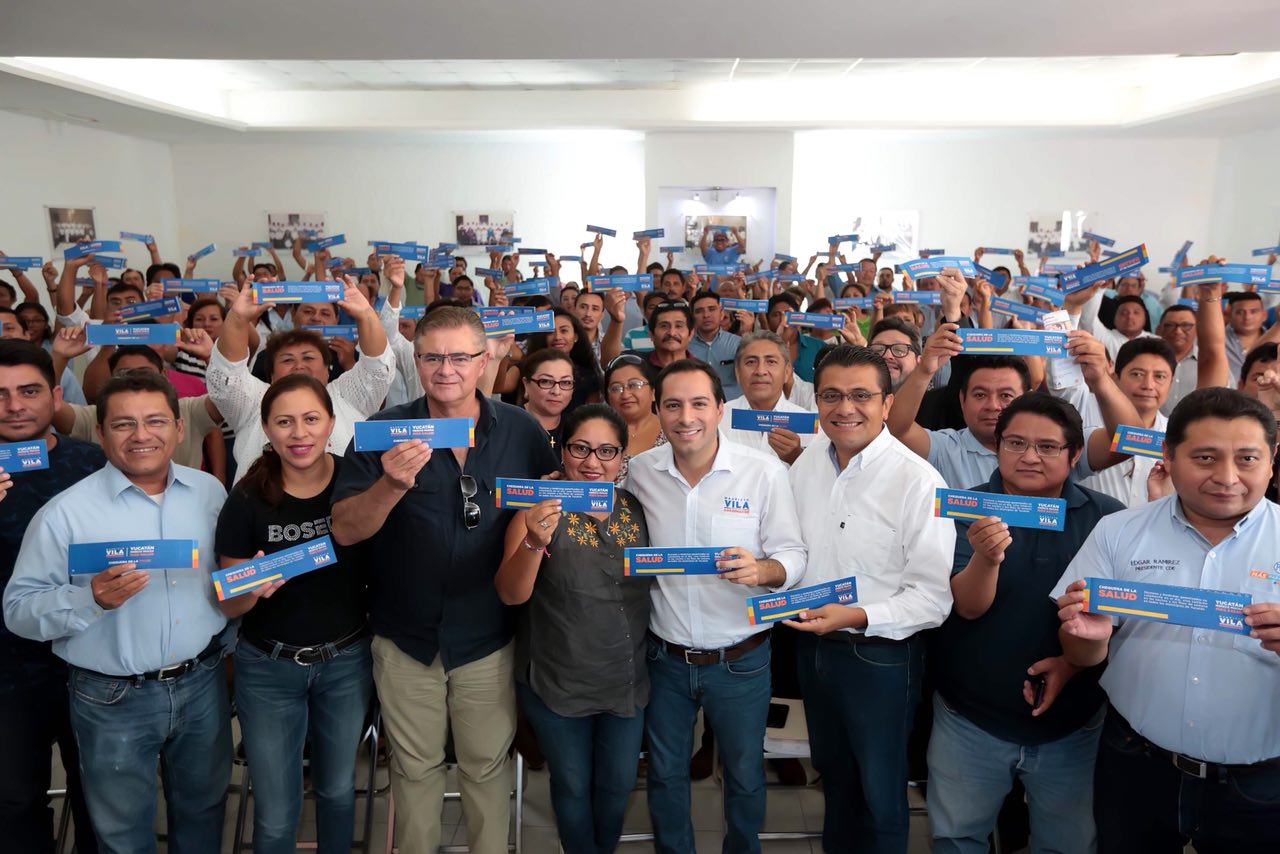 Llama Vila a unirse para mejorar la salud de Yucatán