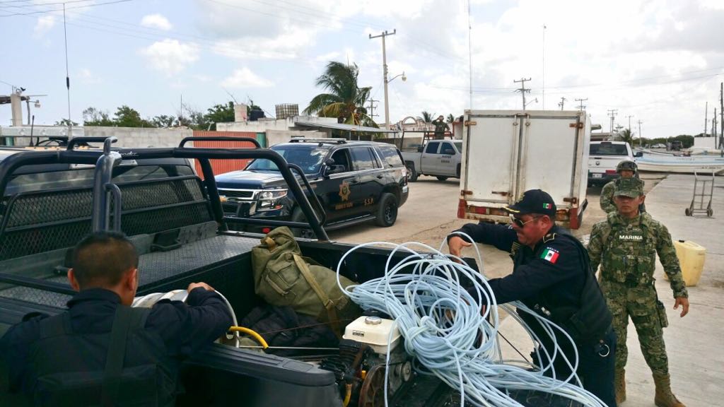 Duro golpe a la pesca ilegal en el litoral yucateca