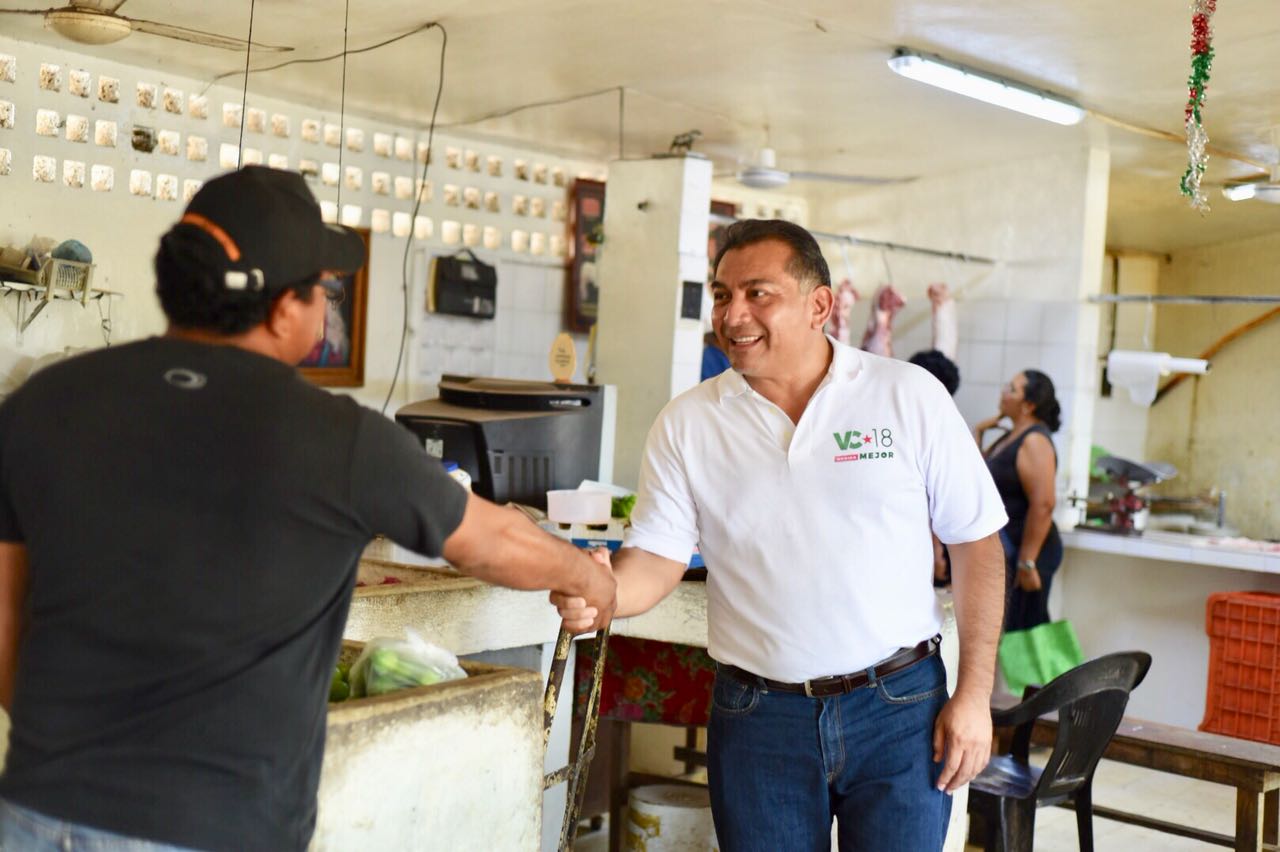 Modernización y remodelación de mercados de Mérida, anuncia Víctor Caballero