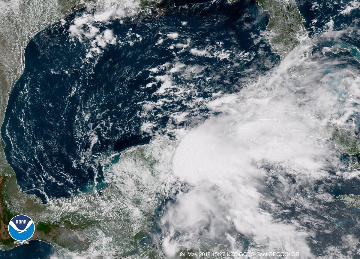 Autoridades estatales vigilan zona de inestabilidad en el Mar Caribe