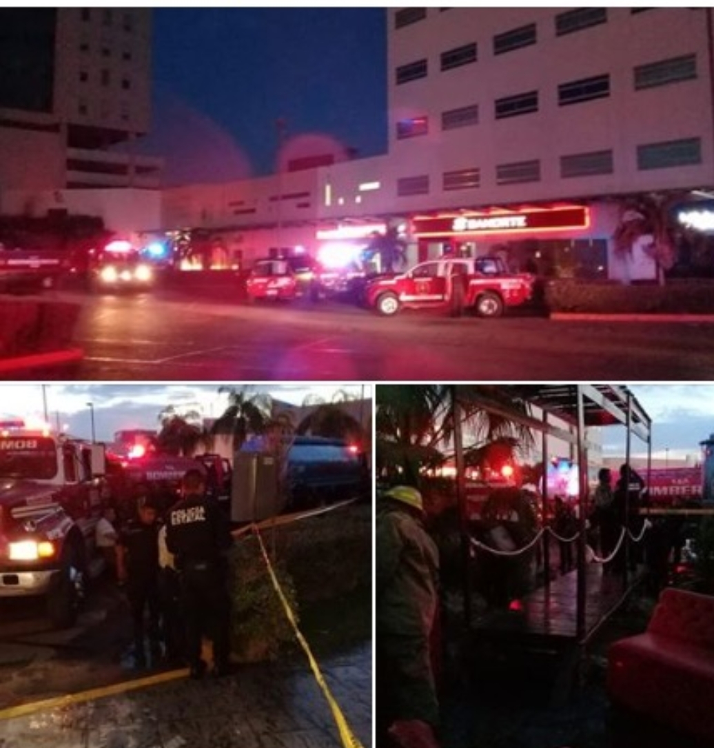 Varias hipótesis del incendió en un bar de Altabrisa