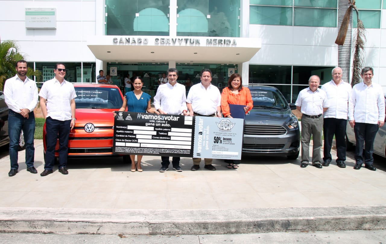 Por votar, yucatecos podrán ganarse un auto último modelo