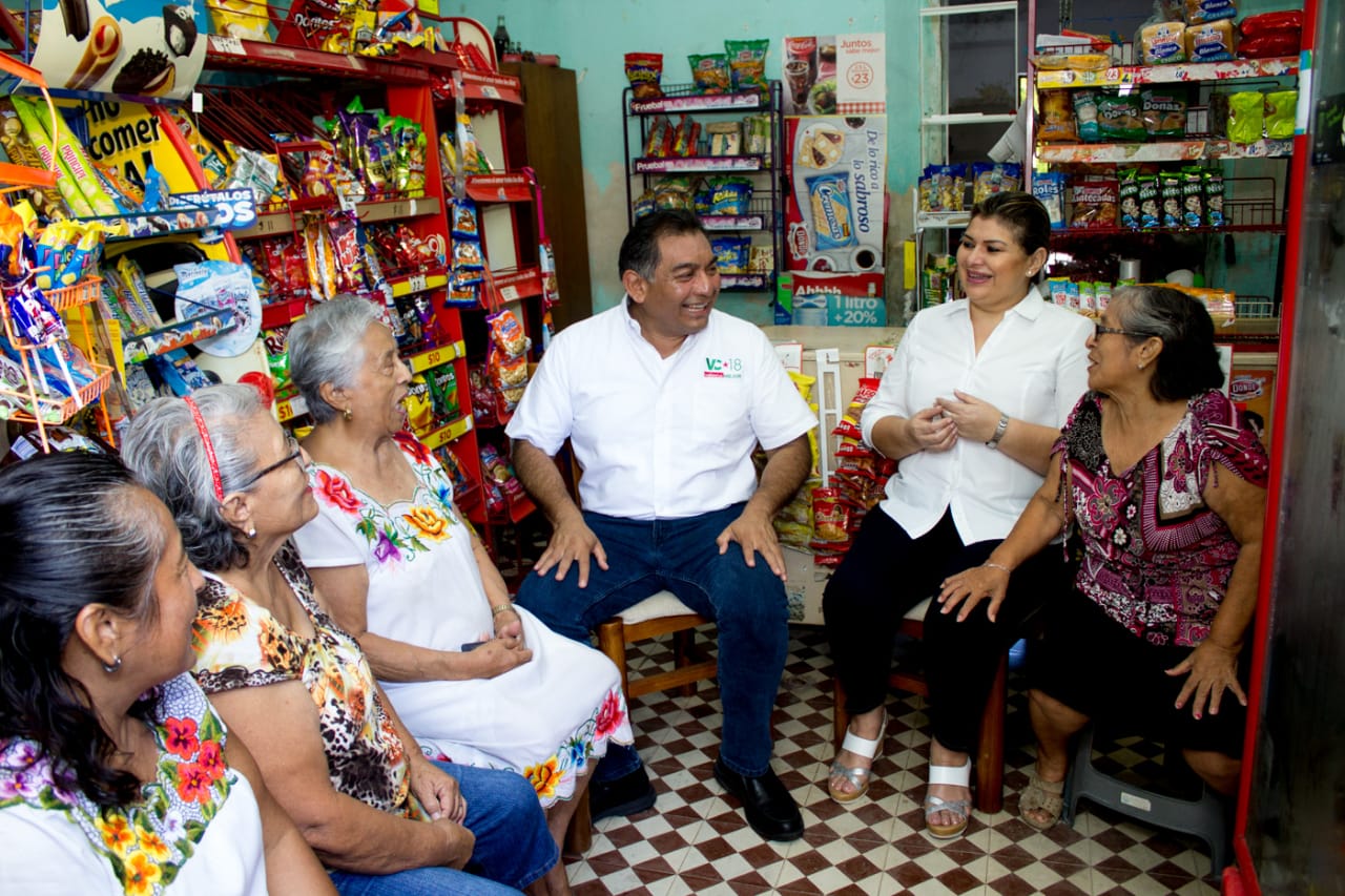 Desarrollo económico con justicia social para el sur de Mérida: Víctor Caballero