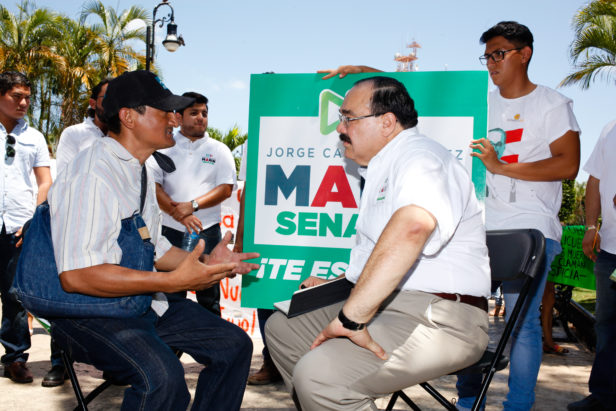 Ramírez Marín ofrece audiencias públicas en el corazón de Mérida