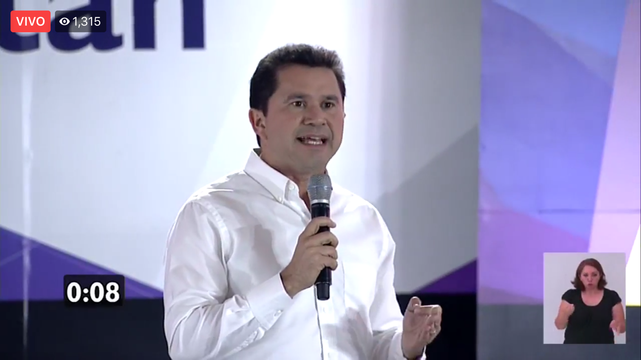 Mauricio Sahuí se declara ganador del segundo debate