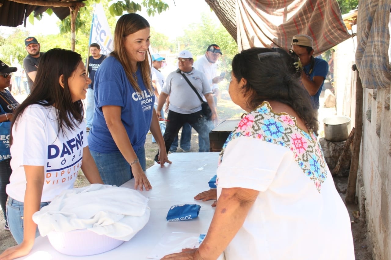 Confirma Cecilia Patrón el apoyo de comisarías del sur