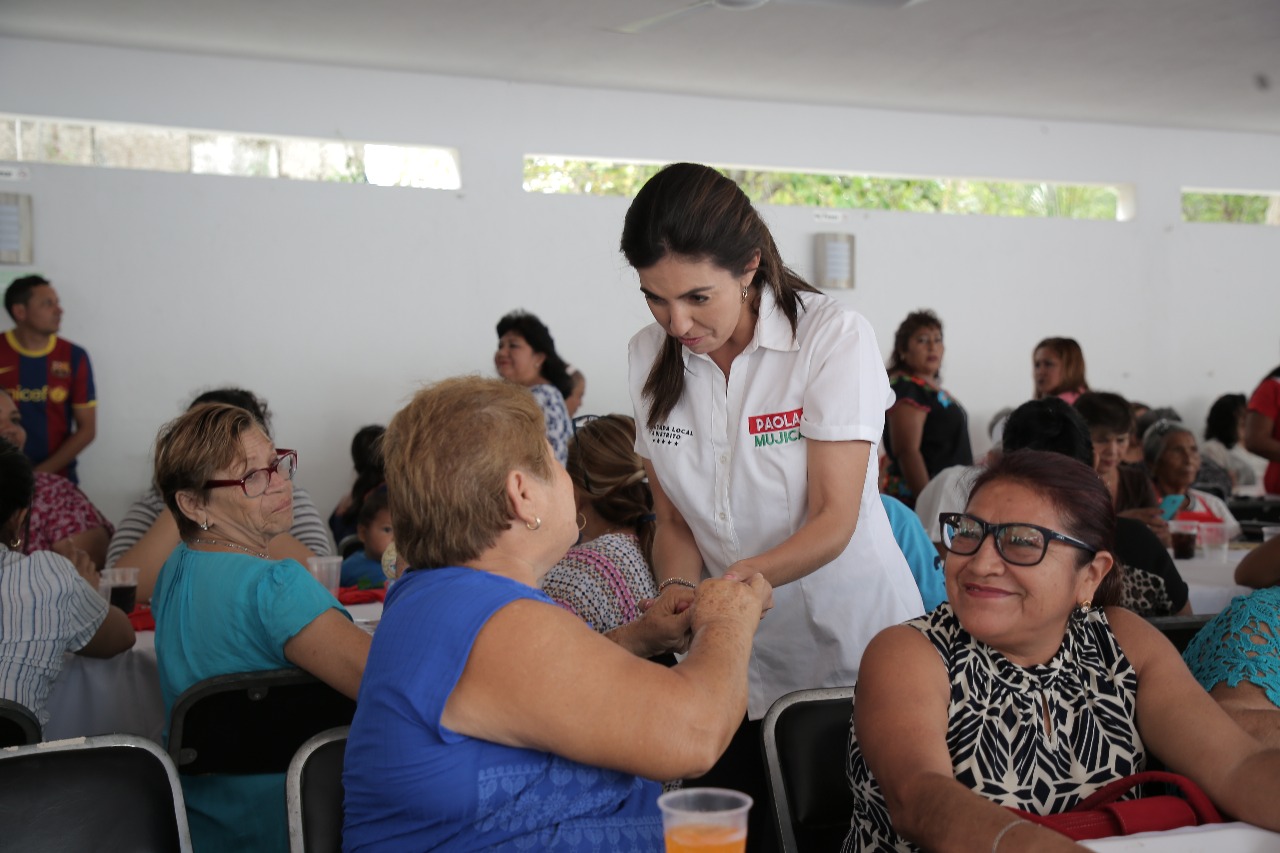 Vamos por un distrito más seguro: Paola Mujica