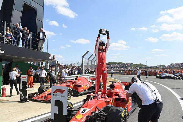 Alemán Sebastián Vettel gana el Gran Premio de Inglaterra