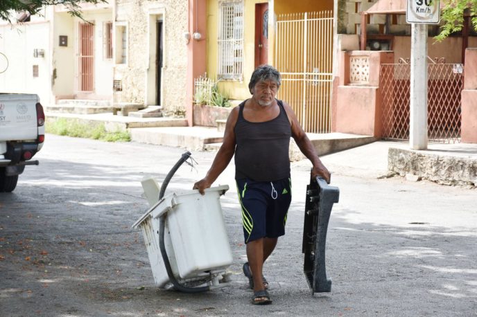 Concluye operativo de descacharrización en Mérida y comisarías