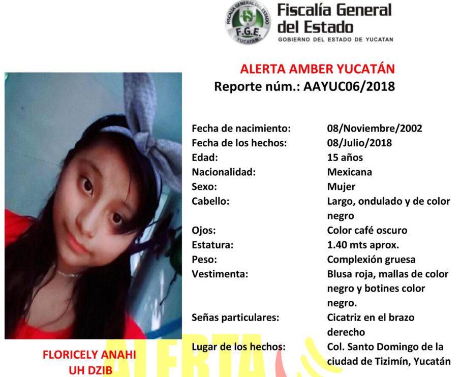 Piden ayuda para localizar a quinceañera desaparecida