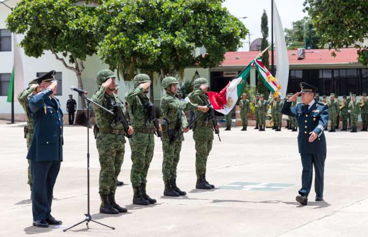 Rinde protesta nuevo comandante de la X Región Militar