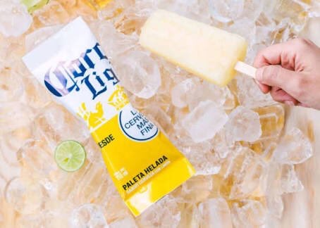 Corona lanzará una paleta de hielo sabor cerveza