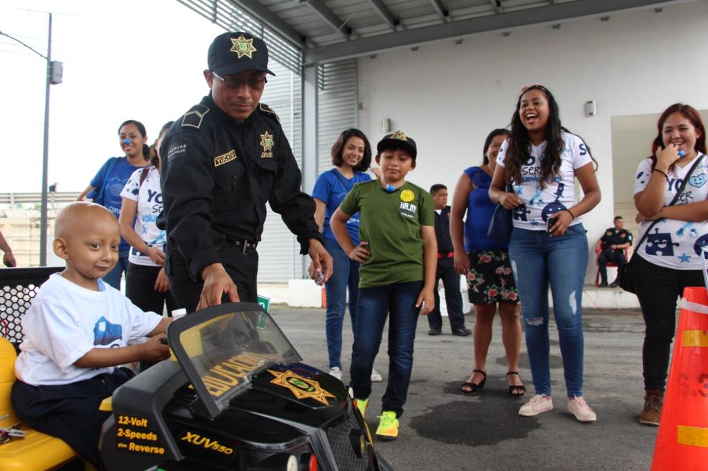 “Chuchito” cumple su sueño de ser policía