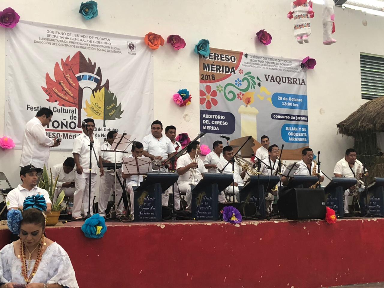 Llega el Festival Cultural de Otoño al Cereso de Mérida