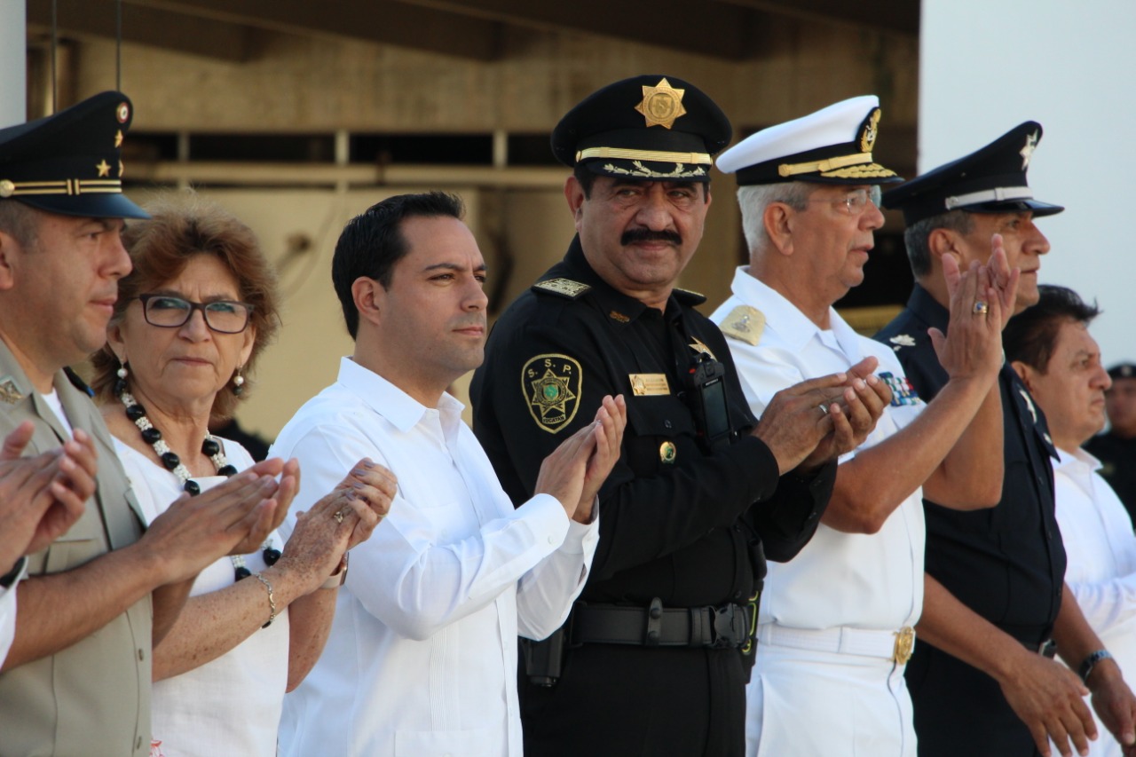 Anuncia Mauricio Vila reforzamiento de los niveles de seguridad en Yucatán