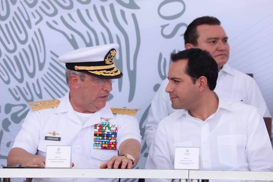 Mauricio Vila participa en la inauguración de “Ciudad Militar” en Cancún