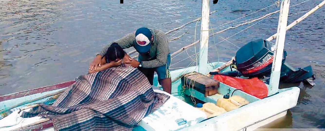 Rayo mata a pescador en alta mar en Yucatán