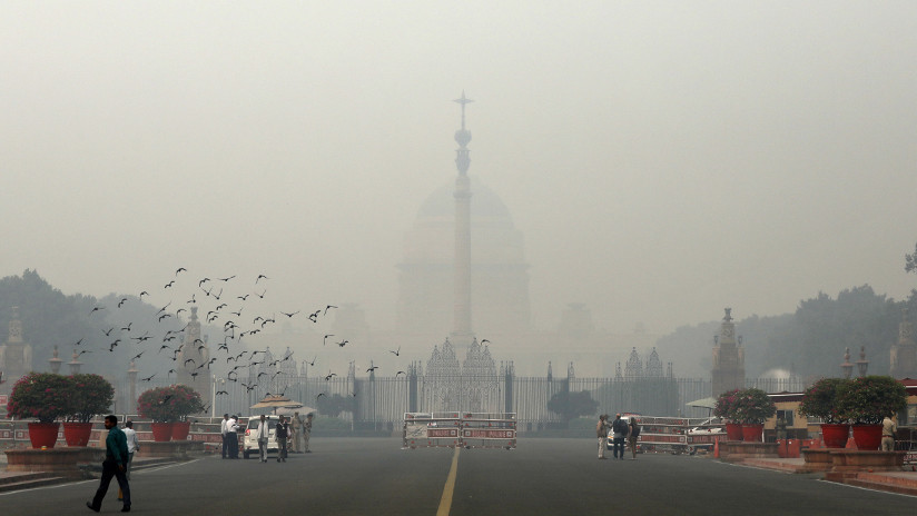 Nueva Deli usará lluvia artificial para combatir la contaminación ambiental