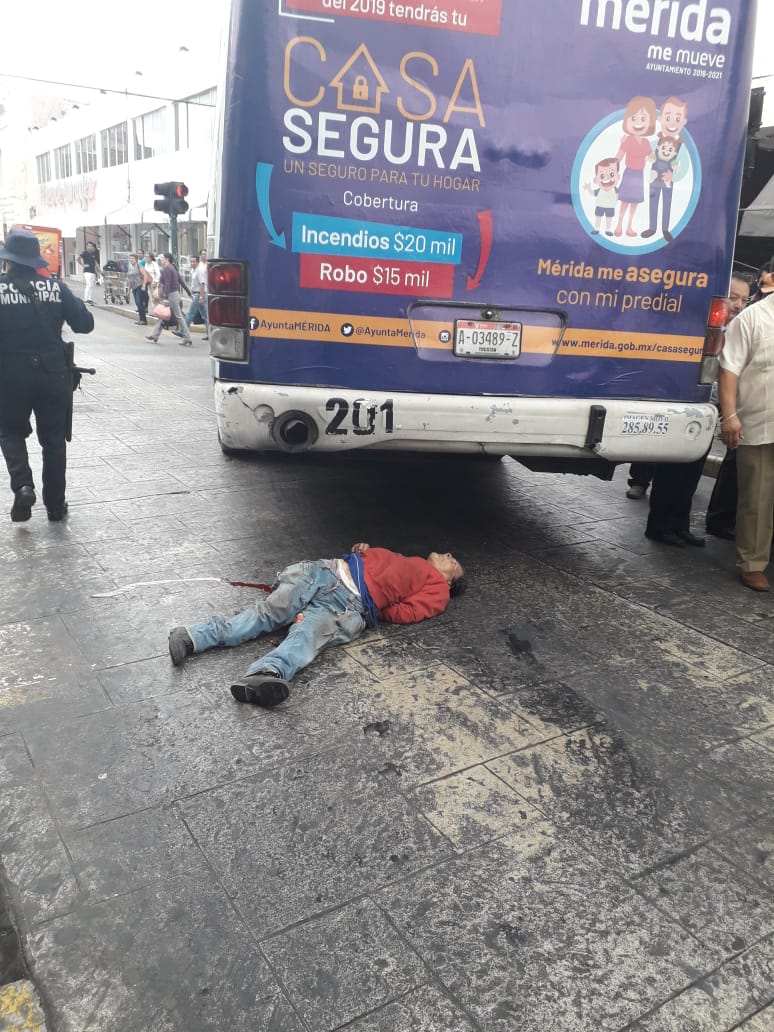 Muere aplastado por un camión en el Centro