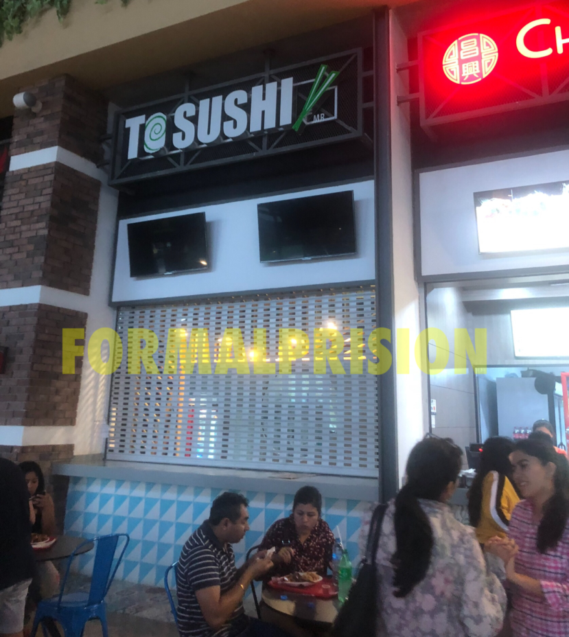 Clausuran otro restaurante de sushi en Mérida