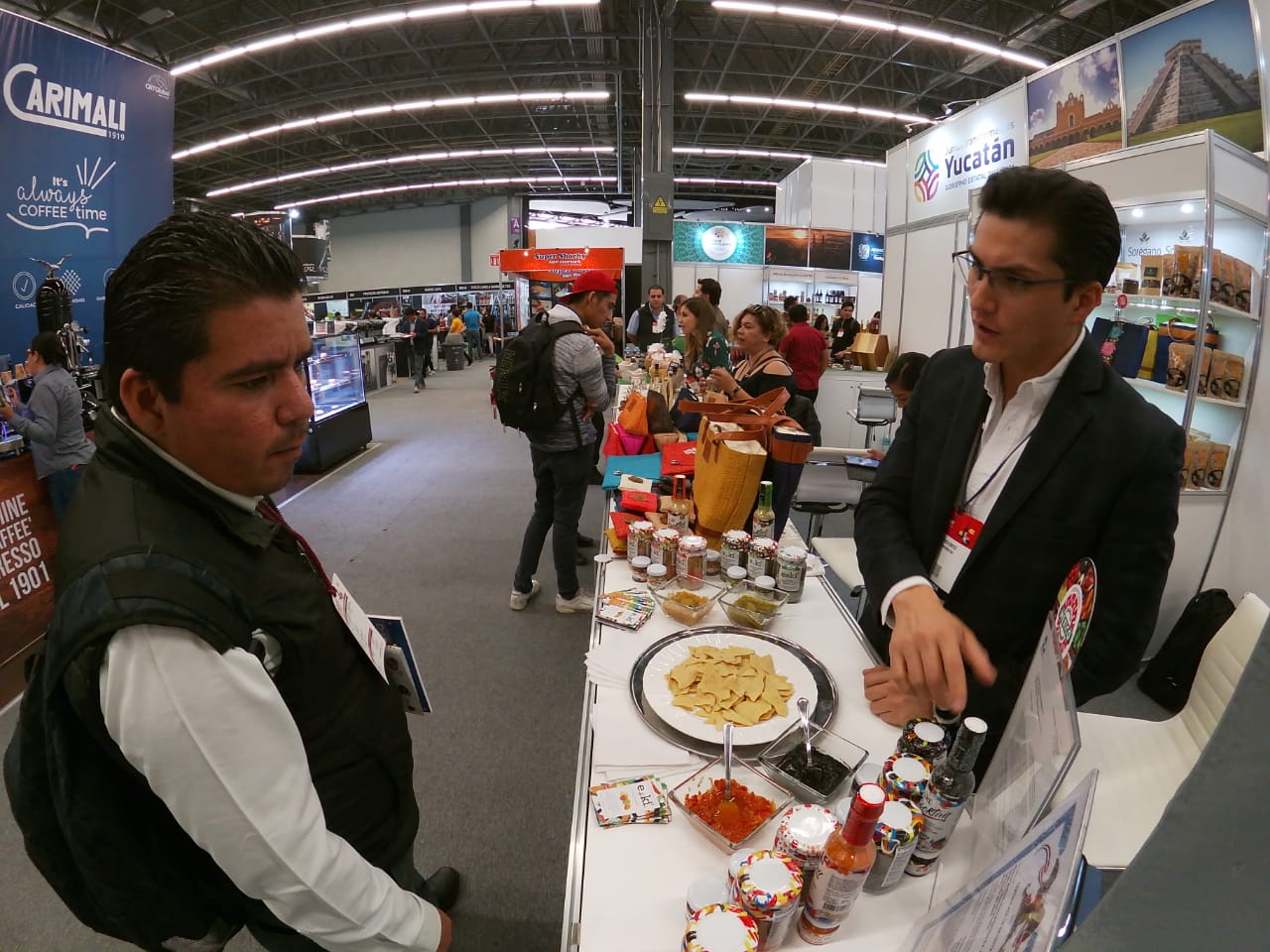 Empresas representan a Yucatán en Expo Café y Gourmet