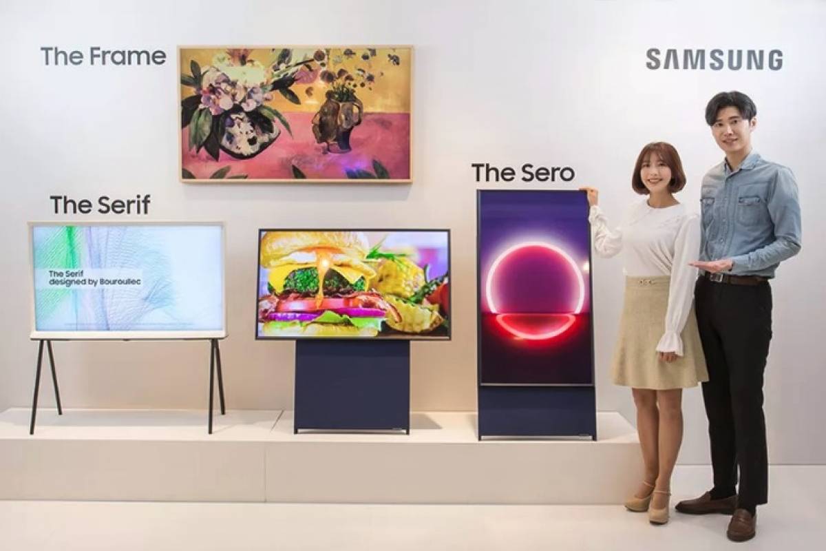 Samsung lanza The Sero, una televisión vertical