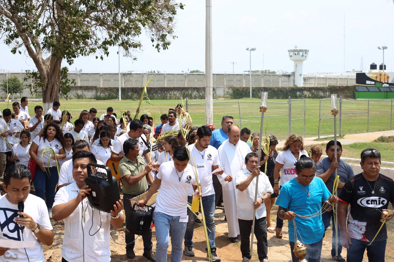 Inicia la Semana Santa en el Cereso de Mérida