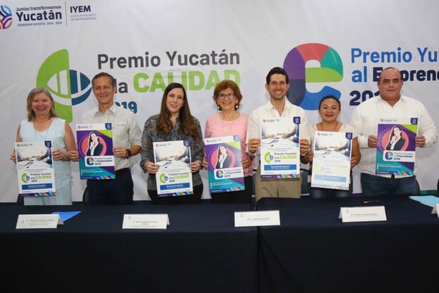 Anuncian convocatorias a los Premios Yucatán a la Calidad y al Emprendedor