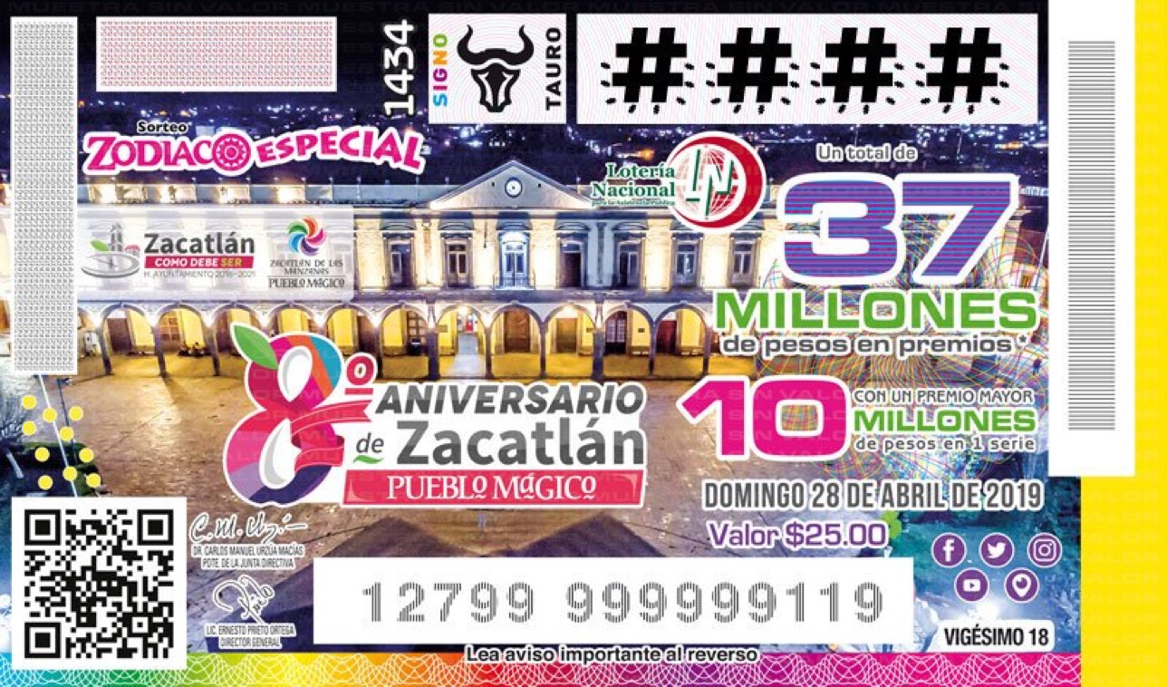 Cae en Mérida el segundo lugar del sorteo Zodiaco