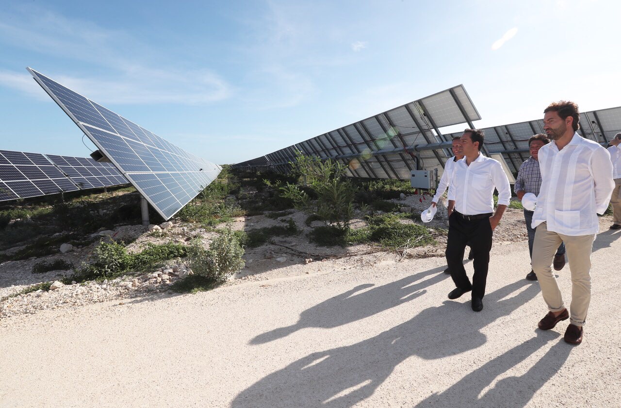 Inaugura Mauricio Vila la planta de energía solar “San Ignacio”