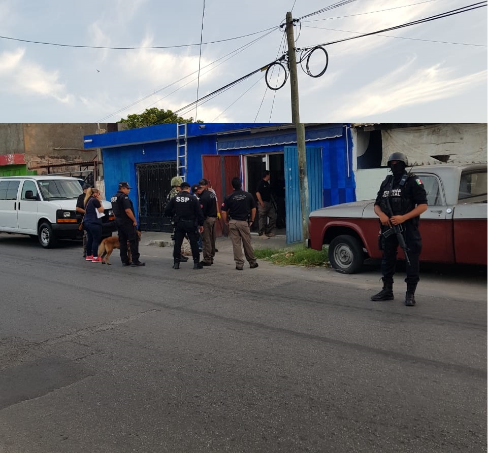 Catean narcocasas en Mérida y detienen a pareja empistolada