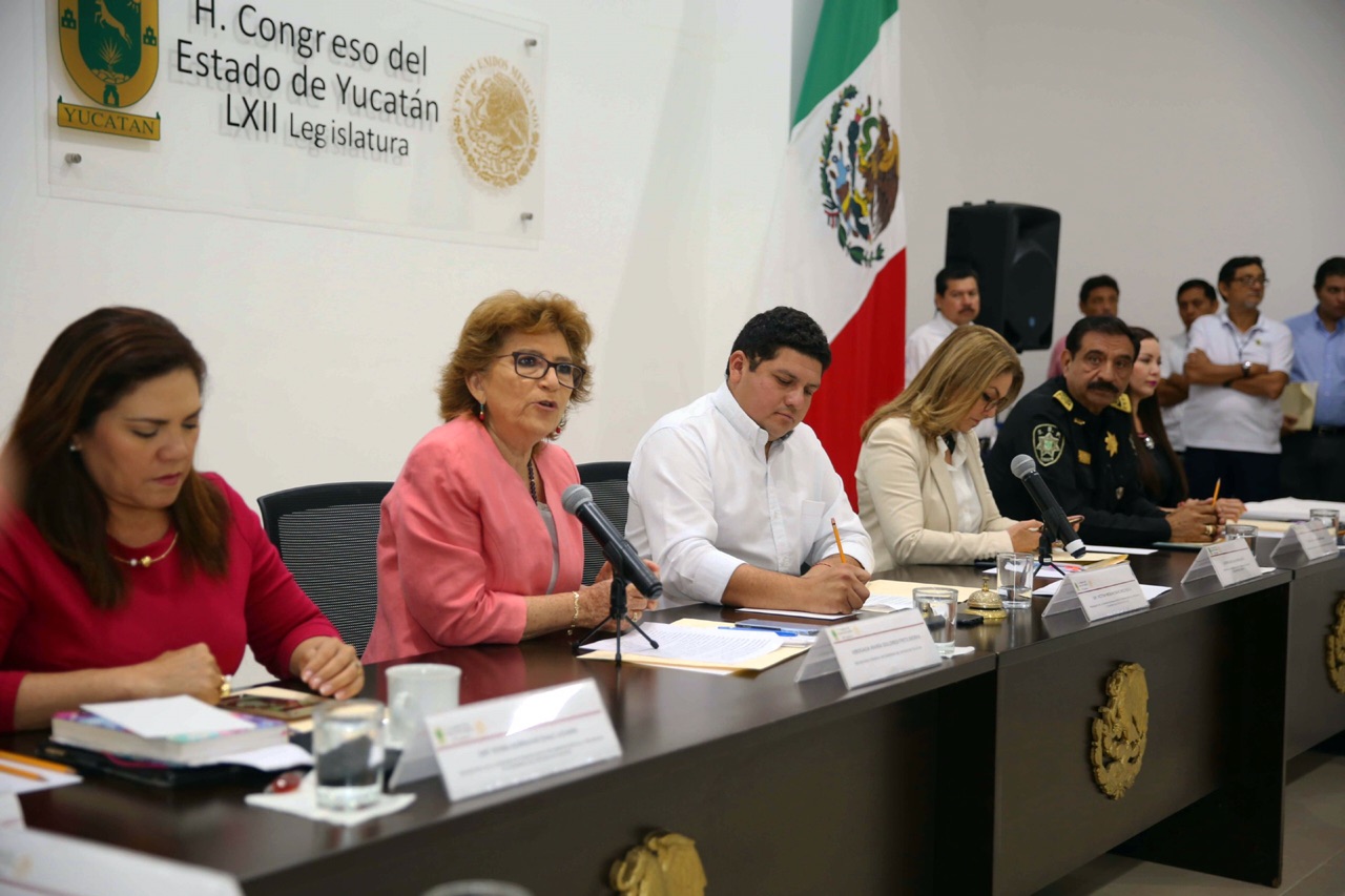 Presentan a diputados locales los beneficios de la iniciativa “Yucatán Seguro”