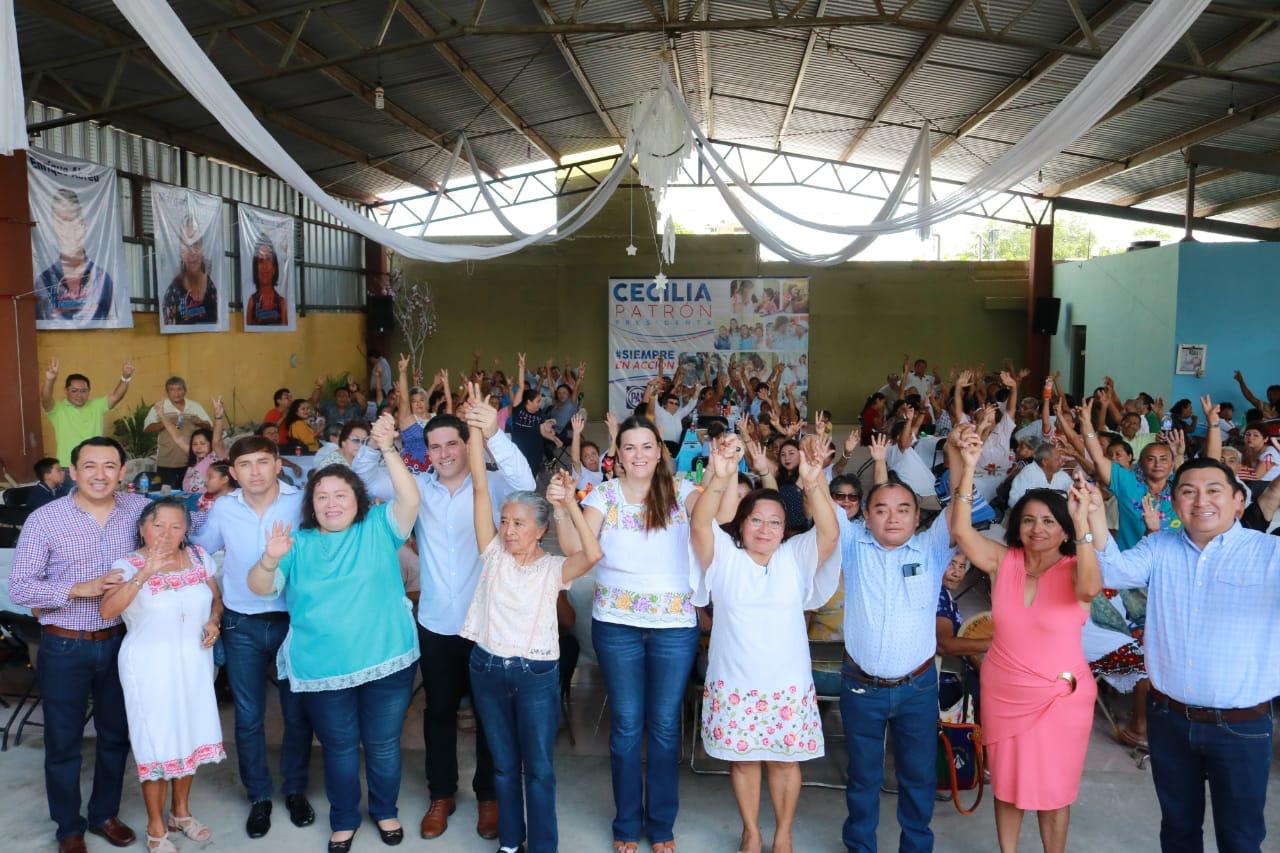 PAN con igualdad de oportunidades para mujeres y hombres, ofrece Cecilia Patrón