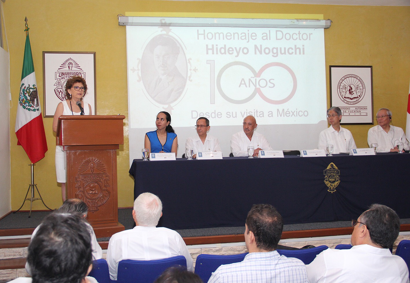 Se conmemora 100 años de la visita del doctor Hideyo Noguchi a México