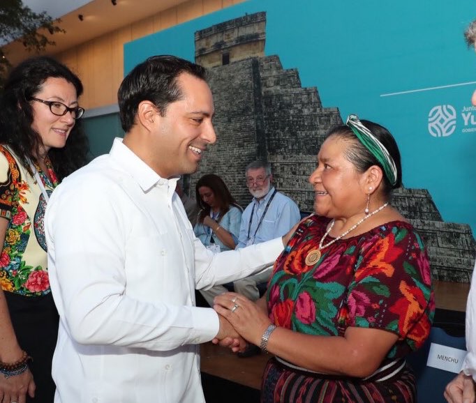 Yucatán tiene la capacidad y está listo para recibir reuniones importantes: Rigoberta Menchú