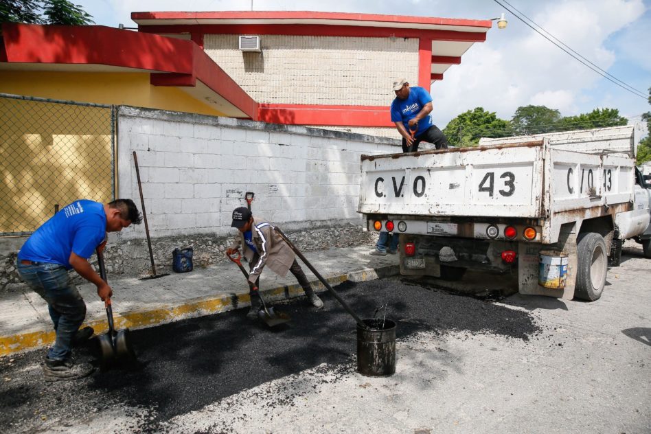 Mérida otra vez se llena de baches