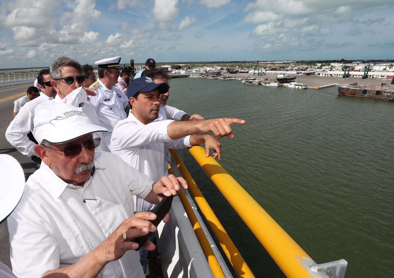 En marcha la rehabilitación y modernización del puerto de abrigo de Yucalpetén