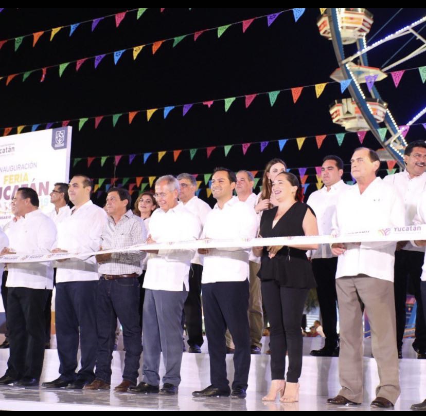 Inaugura Mauricio Vila la edición 45 de la Feria Yucatán X’matkuil