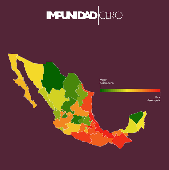 Yucatán, el estado con menos impunidad de México