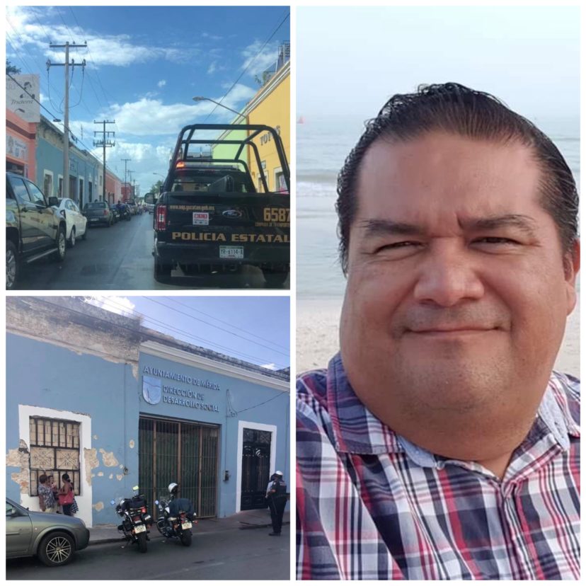 Fallece en plena jornada laboral vocero del Ayuntamiento de Mérida