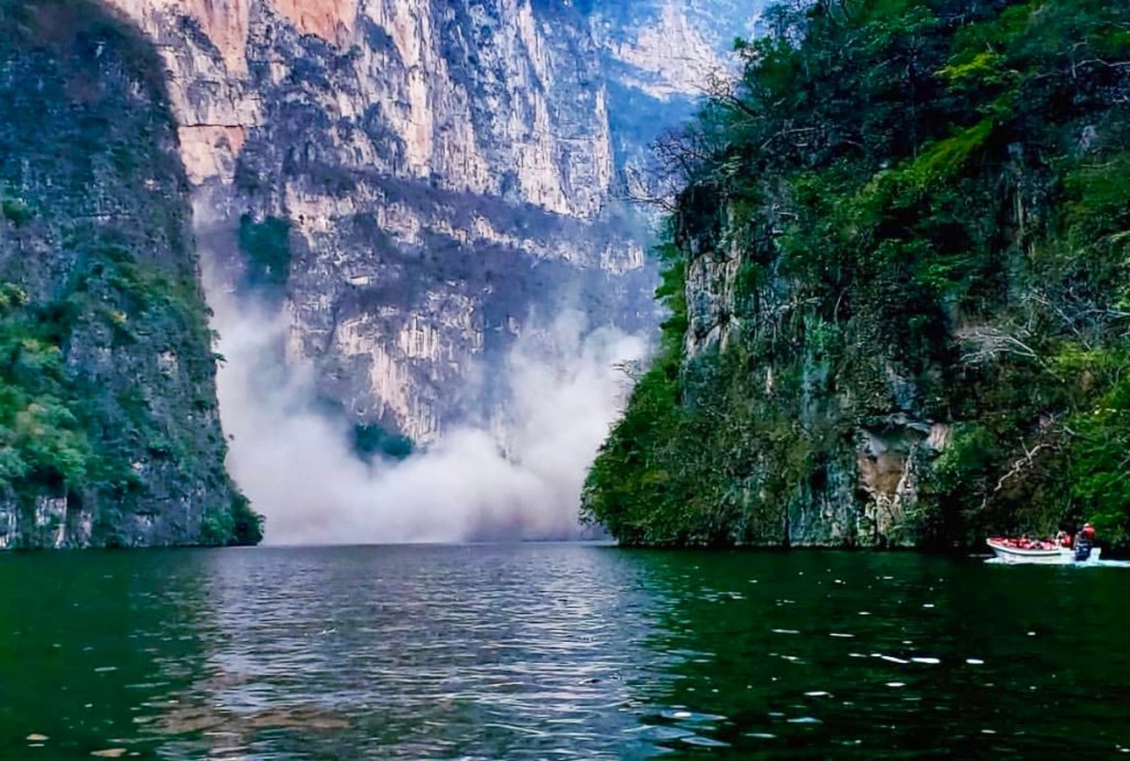 Se derrumba el Cañón del Sumidero