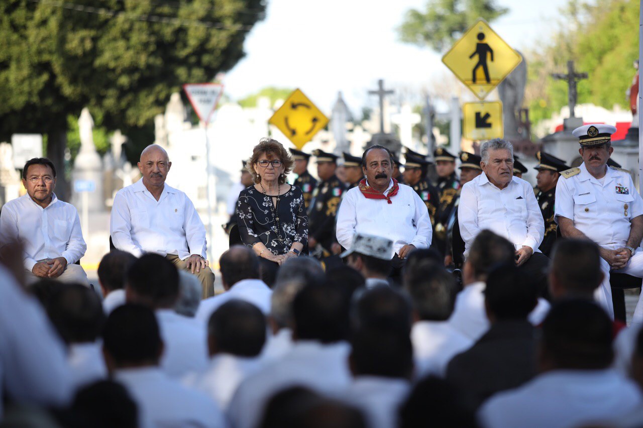 Conmemoran el 96 aniversario luctuoso de Felipe Carrillo Puerto