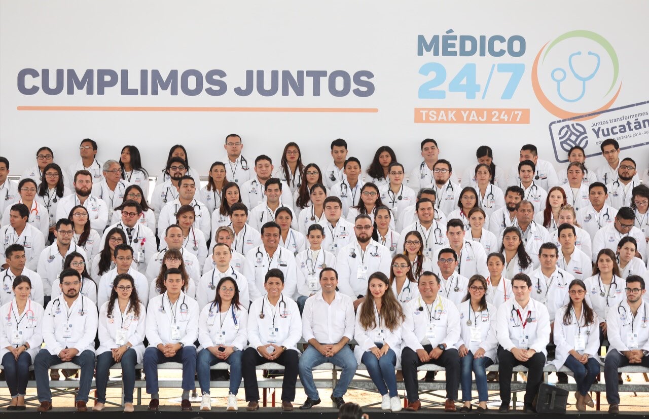 Mauricio Vila cumple a los yucatecos con “Médico 24/7” en todo el estado