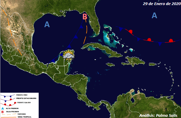 Semana «ruda» de tres frentes fríos en Yucatán